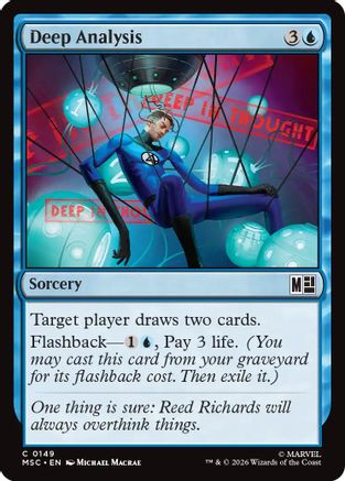 Image of Deep Analysis (MSC-149) - Commander: Marvel Super Heroes