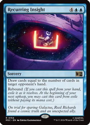 Image of Recurring Insight (MSC-154) - Commander: Marvel Super Heroes