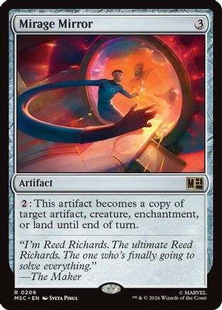 Image of Mirage Mirror (MSC-206) - Commander: Marvel Super Heroes