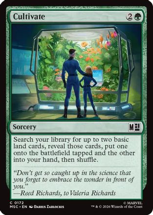 Image of Cultivate (MSC-172) - Commander: Marvel Super Heroes
