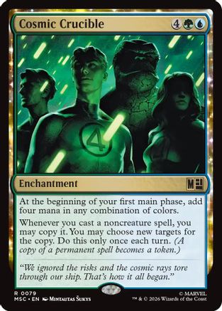 Image of Cosmic Crucible (MSC-079) - Commander: Marvel Super Heroes