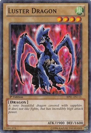 Image of Luster Dragon [BP01-EN111] Starfoil Rare