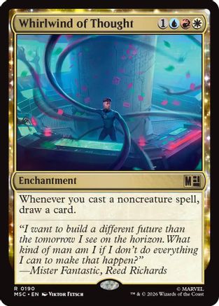 Image of Whirlwind of Thought (MSC-190) - Commander: Marvel Super Heroes