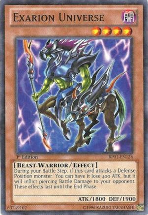 Image of Exarion Universe [BP01-EN126] Starfoil Rare