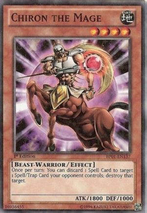 Image of Chiron the Mage [BP01-EN137] Starfoil Rare