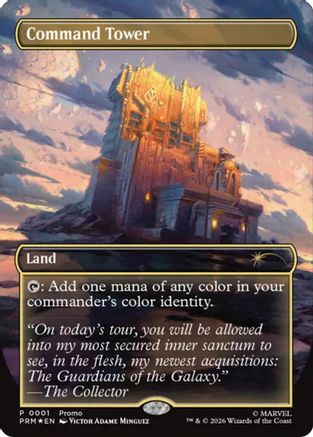 Image of Command Tower (MEDIA-001) - Media Promos Foil