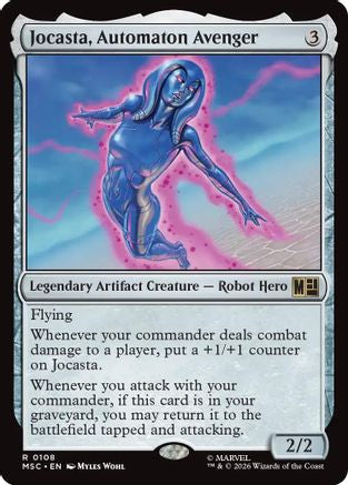 Image of Jocasta, Automaton Avenger (Surge Foil) (MSC-108) - Commander: Marvel Super Heroes Foil