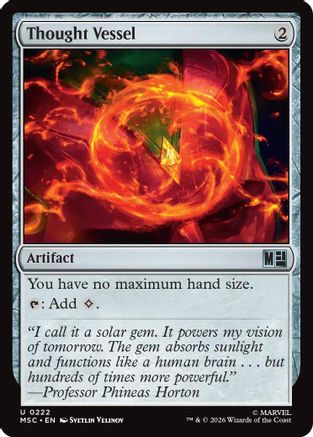 Image of Thought Vessel (Surge Foil) (MSC-222) - Commander: Marvel Super Heroes Foil