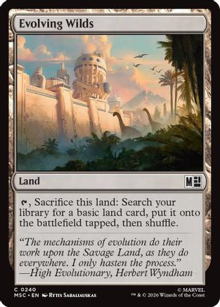 Image of Evolving Wilds (MSC-240) - Commander: Marvel Super Heroes