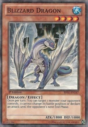 Image of Blizzard Dragon [BP01-EN147] Starfoil Rare