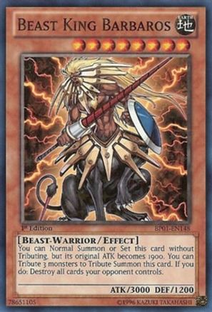 Image of Beast King Barbaros [BP01-EN148] Starfoil Rare