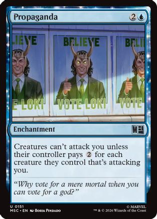 Image of Propaganda (MSC-151) - Commander: Marvel Super Heroes