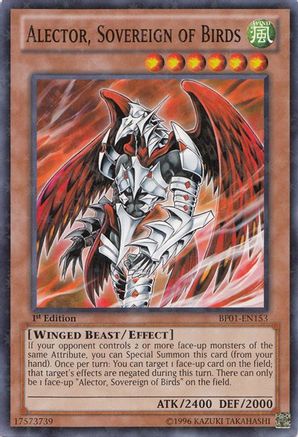Image of Alector, Sovereign of Birds [BP01-EN153] Starfoil Rare