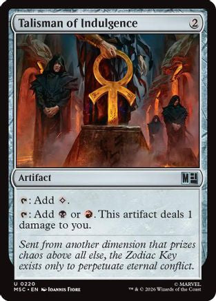 Image of Talisman of Indulgence (MSC-220) - Commander: Marvel Super Heroes