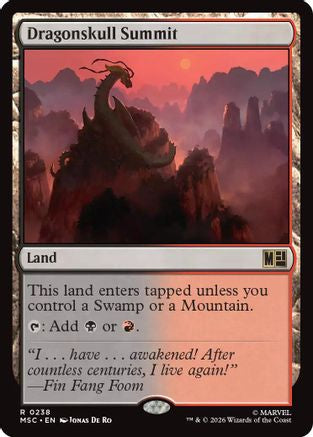 Image of Dragonskull Summit (MSC-238) - Commander: Marvel Super Heroes