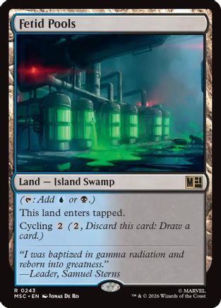 Image of Fetid Pools (MSC-243) - Commander: Marvel Super Heroes