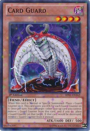 Image of Card Guard [BP01-EN162] Starfoil Rare