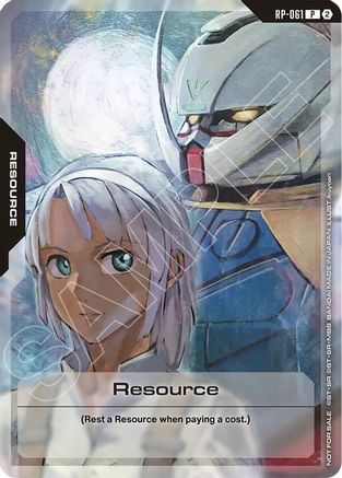 Image of Resource (RP-061) (1st Anniversary Resource Pack) (RP-061) - Promotional Resource Tokens Holofoil