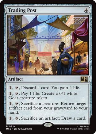 Image of Trading Post (MSC-224) - Commander: Marvel Super Heroes