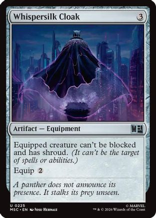 Image of Whispersilk Cloak (MSC-225) - Commander: Marvel Super Heroes
