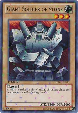 Image of Giant Soldier of Stone [BP01-EN171] Starfoil Rare