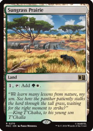 Image of Sungrass Prairie (MSC-270) - Commander: Marvel Super Heroes
