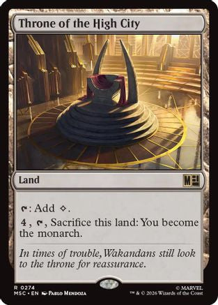Image of Throne of the High City (MSC-274) - Commander: Marvel Super Heroes