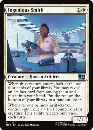 Image of Ingenious Smith (Surge Foil) (MSC-135) - Commander: Marvel Super Heroes Foil