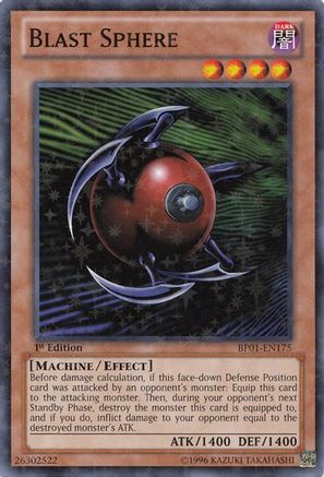 Image of Blast Sphere [BP01-EN175] Starfoil Rare