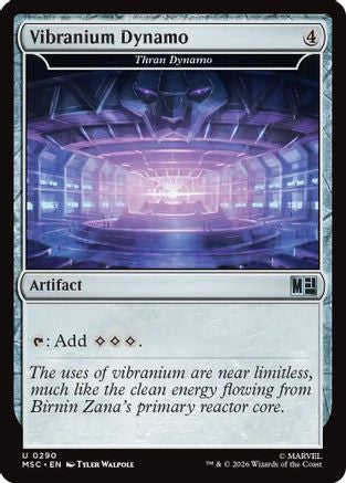 Image of Vibranium Dynamo - Thran Dynamo (Surge Foil) (MSC-290) - Commander: Marvel Super Heroes Foil