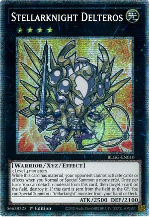 Image of Stellarknight Delteros (Starlight Rare) (BLGG-EN010) - Battles of Legend: Glorious Gallery 1st Edition