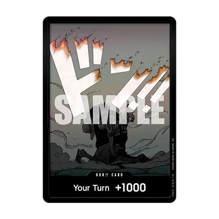Image of DON!! Card (Double Pack Set Vol. 11) (Luffy and Ace) - The Time of Battle Foil