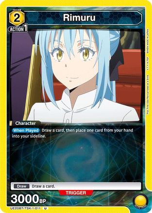 Image of Rimuru (011) (UE20BT/TSK-1-011) - UE20BT That Time I Got Reincarnated as a Slime
