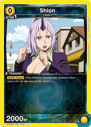 Image of Shion (015) (UE20BT/TSK-1-015) - UE20BT That Time I Got Reincarnated as a Slime