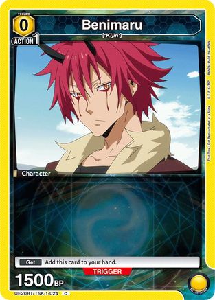 Image of Benimaru (024) (UE20BT/TSK-1-024) - UE20BT That Time I Got Reincarnated as a Slime