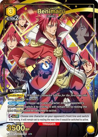 Image of Benimaru (026) (R*) (UE20BT/TSK-1-026) - UE20BT That Time I Got Reincarnated as a Slime Foil