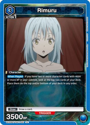 Image of Rimuru (051) (UE20BT/TSK-1-051) - UE20BT That Time I Got Reincarnated as a Slime