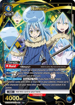 Image of Rimuru (052) (R*) (UE20BT/TSK-1-052) - UE20BT That Time I Got Reincarnated as a Slime Foil