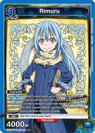 Image of Rimuru (053) (UE20BT/TSK-1-053) - UE20BT That Time I Got Reincarnated as a Slime Foil