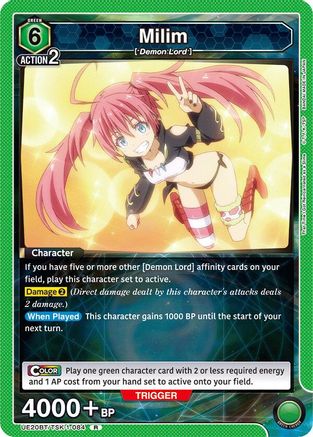 Image of Milim (084) (UE20BT/TSK-1-084) - UE20BT That Time I Got Reincarnated as a Slime Foil