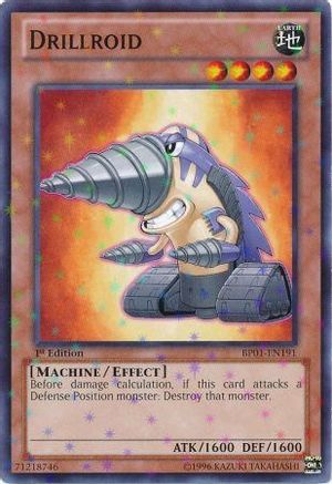 Image of Drillroid [BP01-EN191] Starfoil Rare