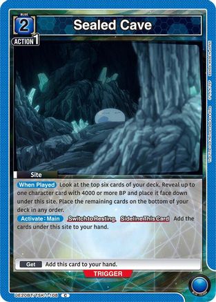 Image of Sealed Cave (UE20BT/TSK-1-108) - UE20BT That Time I Got Reincarnated as a Slime