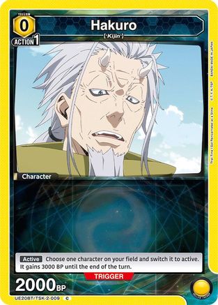 Image of Hakuro (009) (UE20BT/TSK-2-009) - UE20BT That Time I Got Reincarnated as a Slime