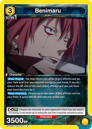 Image of Benimaru (011) (UE20BT/TSK-2-011) - UE20BT That Time I Got Reincarnated as a Slime Foil