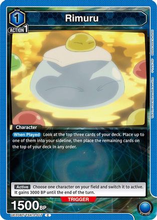 Image of Rimuru (017) (UE20BT/TSK-2-017) - UE20BT That Time I Got Reincarnated as a Slime
