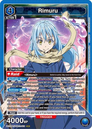 Image of Rimuru (018) (UE20BT/TSK-2-018) - UE20BT That Time I Got Reincarnated as a Slime Foil