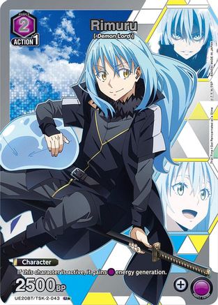 Image of Rimuru (043) (U*) (UE20BT/TSK-2-043) - UE20BT That Time I Got Reincarnated as a Slime Foil
