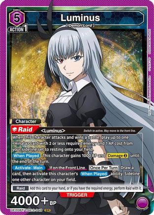 Image of Luminus (048) (UE20BT/TSK-2-048) - UE20BT That Time I Got Reincarnated as a Slime Foil