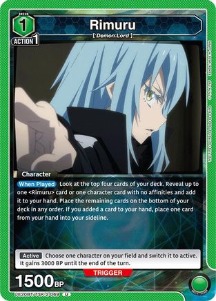 Image of Rimuru (069) (UE20BT/TSK-2-069) - UE20BT That Time I Got Reincarnated as a Slime