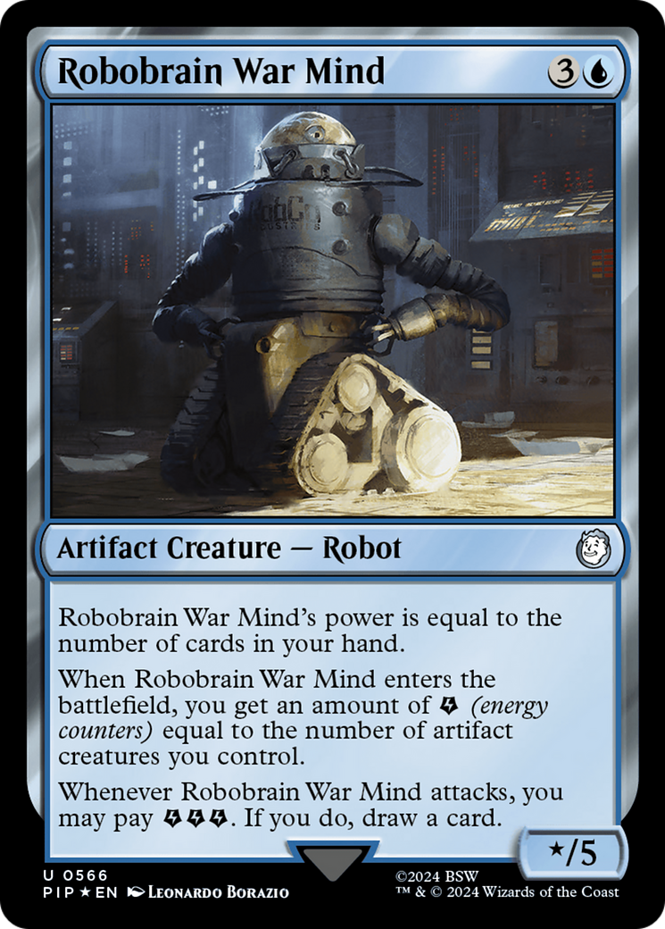 Image of Robobrain War Mind (Surge Foil) [Fallout]